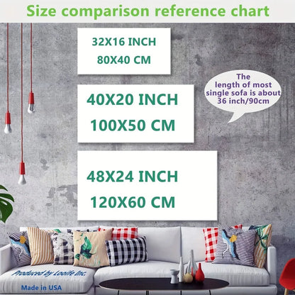 abstract gold feather canvas art for interior decoration