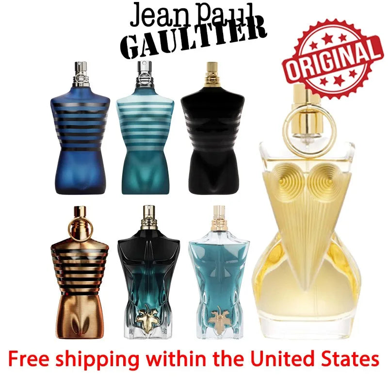 Jean Paul Gaultier Le Male, Le Beau, Black, Green, Gaultier Divine Elixir, Ultra Male, Eau de Parfum 125ml Original Perfume.