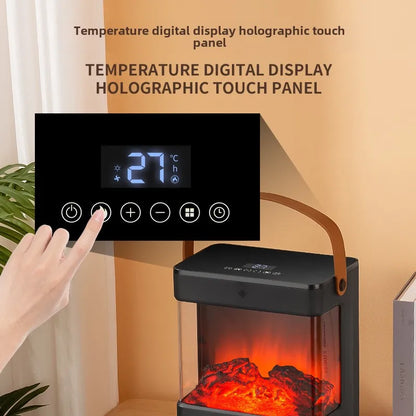New simulated flame heater electric 2000W  bathroom heater fireplace