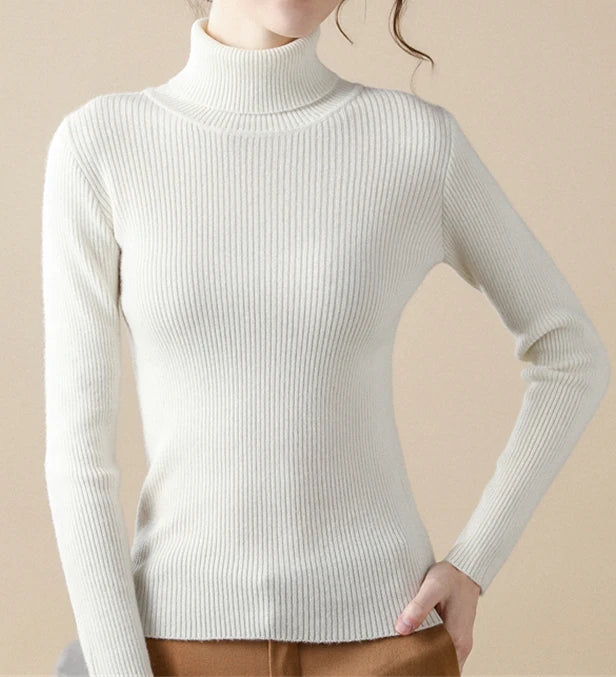 Women Fall Turtleneck Sweater, Cashmere Sweaters For Women 2025.