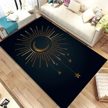 Tarot Pattern Floor Mats, Door Decoration, Home Living Room