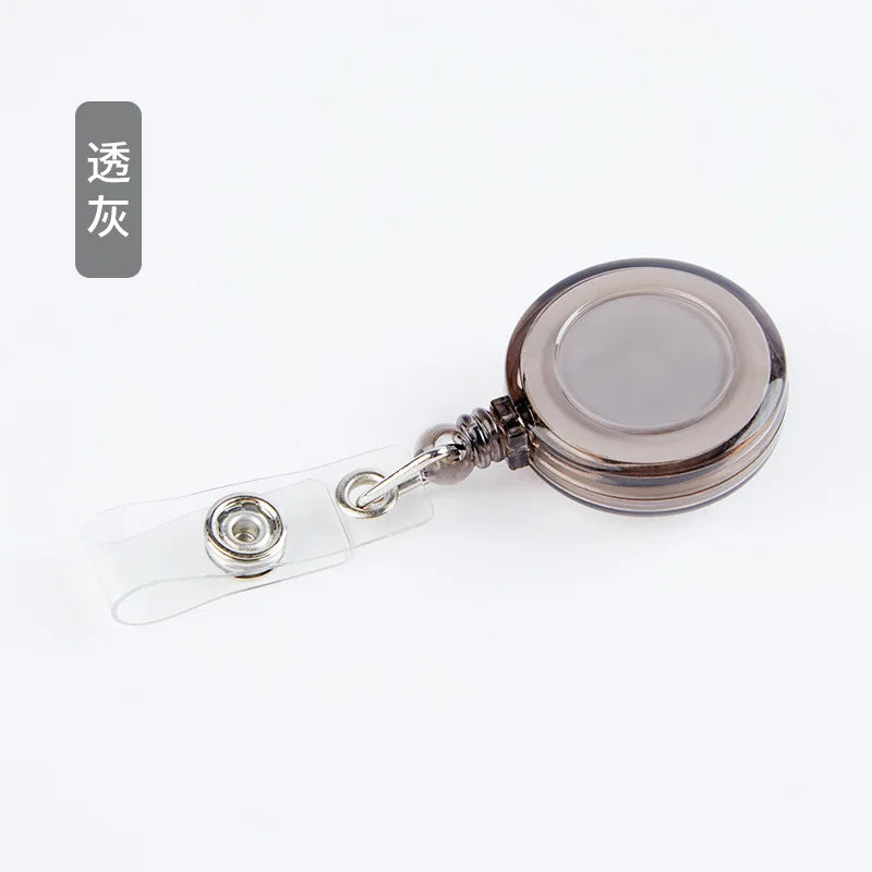 10pcs Retractable Badge Holder Clips for Nurse ID Badge, Reel with Belt Clip Doctor ID Card Chain Clips School Student Office.