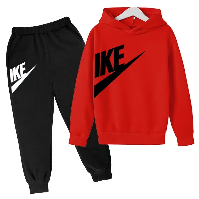 Children 3-12 Years Old Autumn Winter Hoodie Long-sleeved Boys Sweatshirt Girls Toddler Sports Coat.
