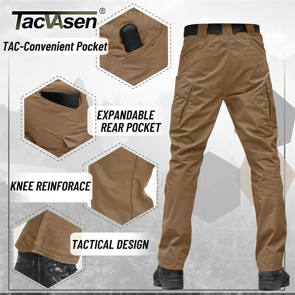Zipper Pockets Pants Safari Clothing , Hiking Combat Trousers, Work Pants.