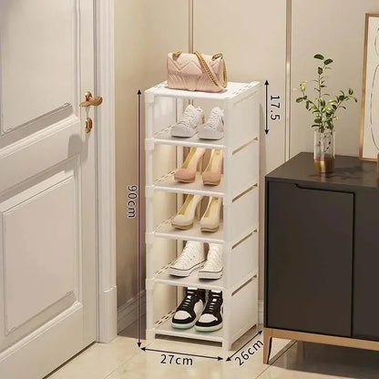 The Door Entrance Shoe Rack Multiple Layers Footwear Organizer