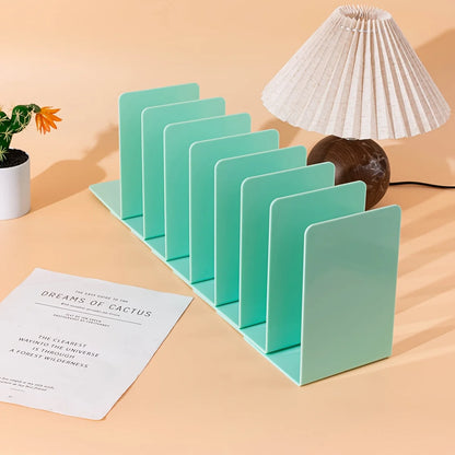 Bookshelf Divider with Desktop Book Holder