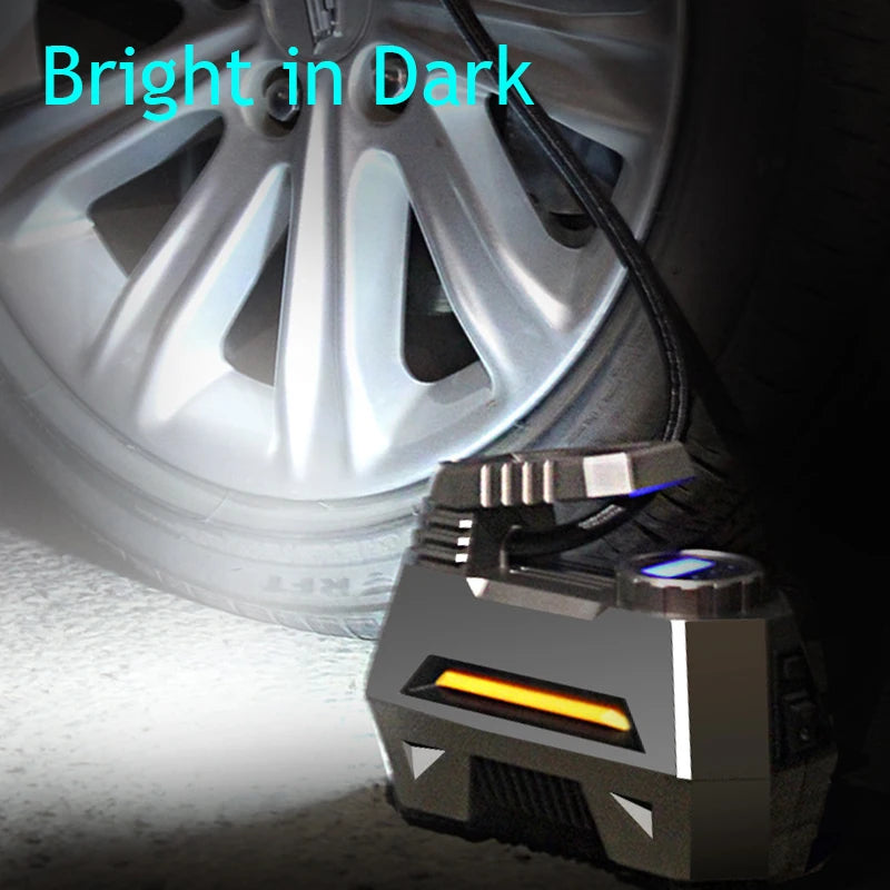 Car Air Compressor Portable  Pump 12V Automobile Tire Inflator.