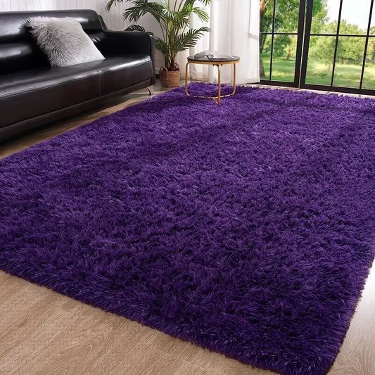 Fluffy    Area Rugs  Non Slip  for Hardwood Floors
