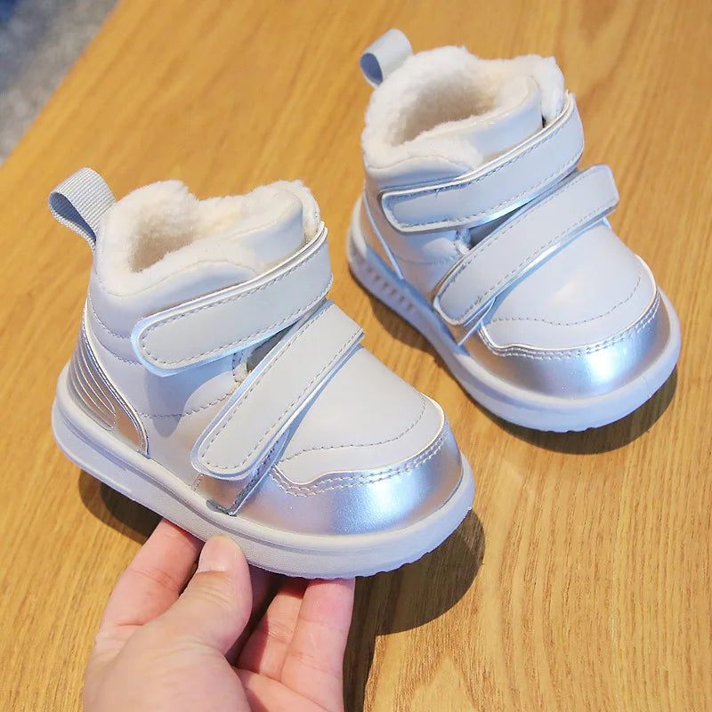 Kids Boots,  Boys  Shoes, Fashion Warm  Girls Sneakers, Baby Short Boots.