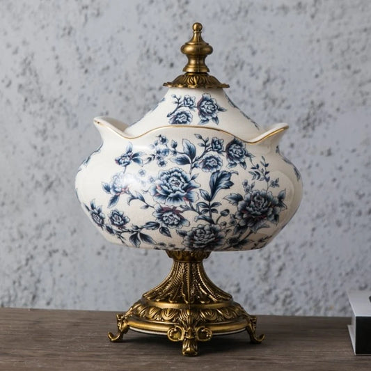 American retro ceramic storage jar crafts, general jar ornaments.