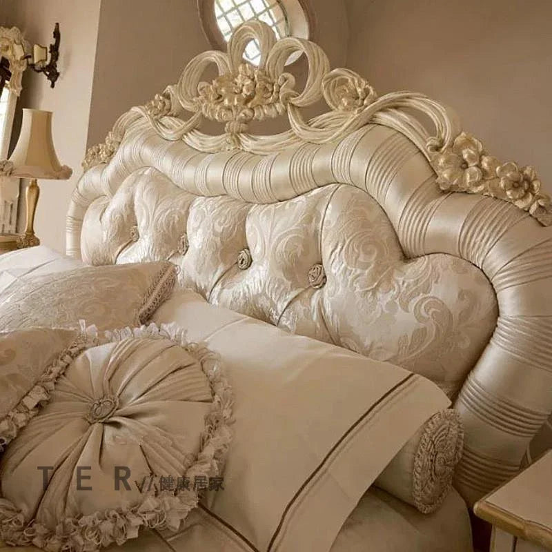 Double headboard frames and bed bases180x200cm luxury king  size Bed