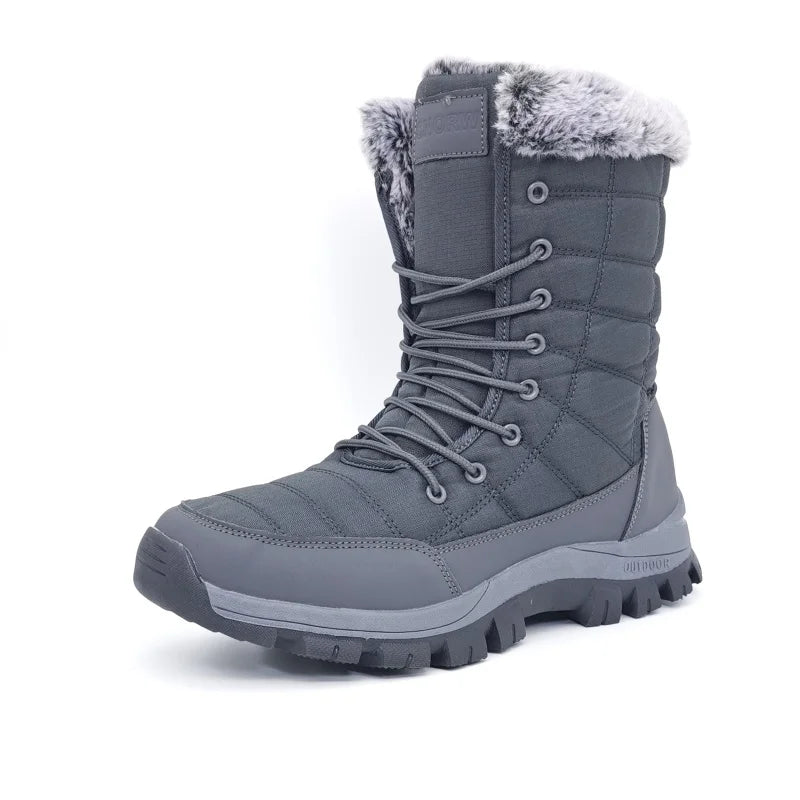 Winter Boots For Men Rubber Boots Keep Warm waterproof  Snow Boots