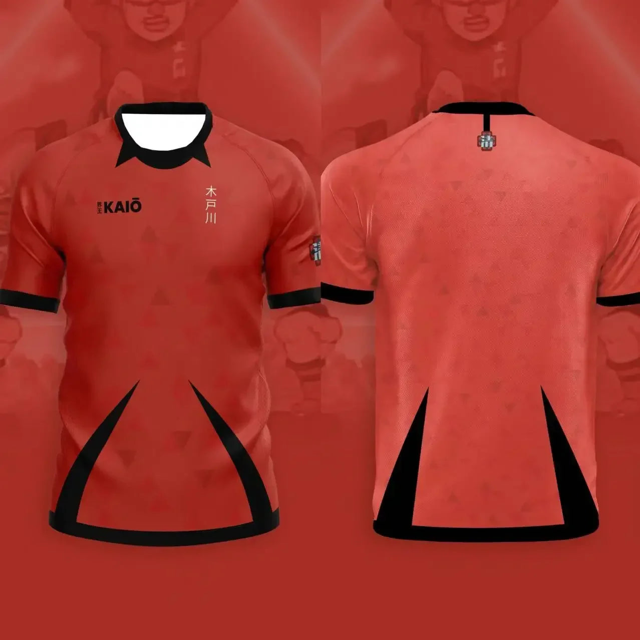 Soccer Anime Jersey Boys Girls Clothes Sports Casual Breathable Quick Dry Oversized Daily Training Tee.