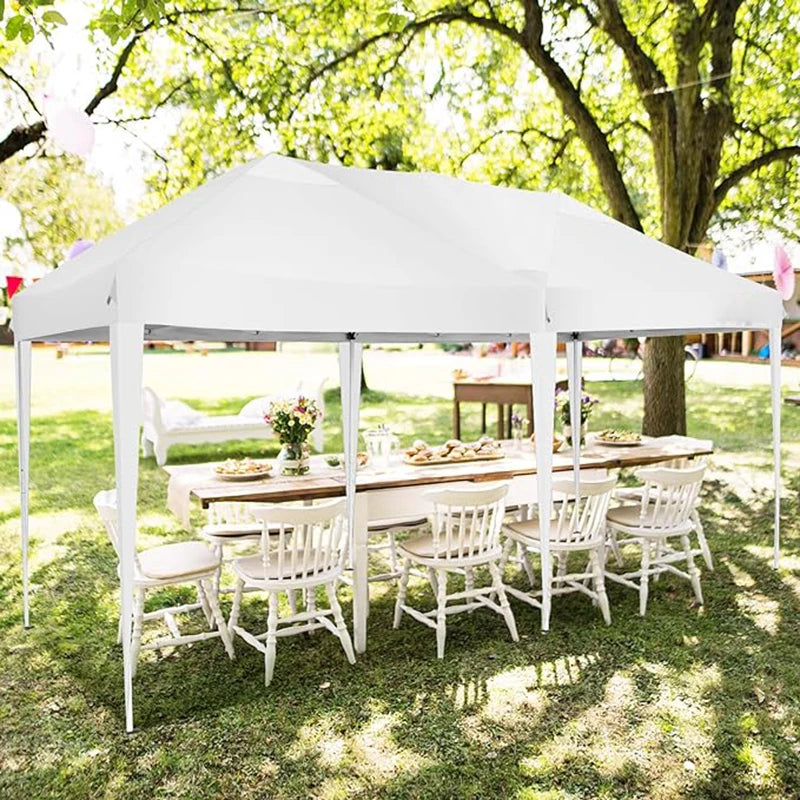 Canopy 10x20 Pop Up Canopy Tent with 6 Sidewalls, Waterproof Outdoor Event Shelter