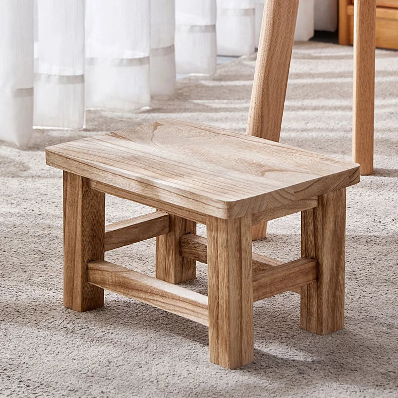 Creative Small Wood Household Stool
