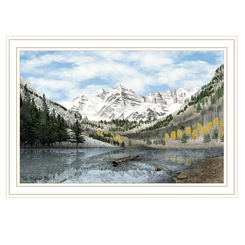 White Framed Wall Art for Living Room Bedroom Wall