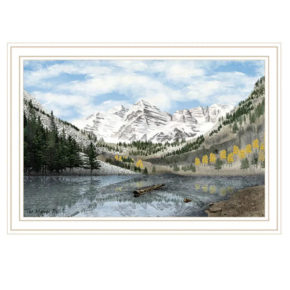 White Framed Wall Art for Living Room Bedroom Wall