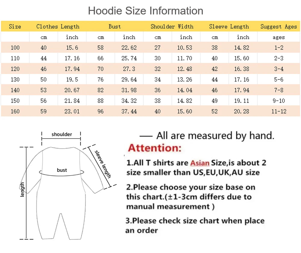 Warm Slam Dunk Master Pattern Printed Children Set, Hoodie+Pant Suit 2pcs Set.