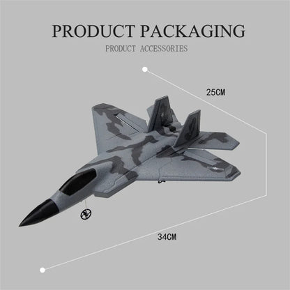 FX622 Remote Control Fighter | 3-Axis Gyro Self-Stable | Easy Throttle Control.