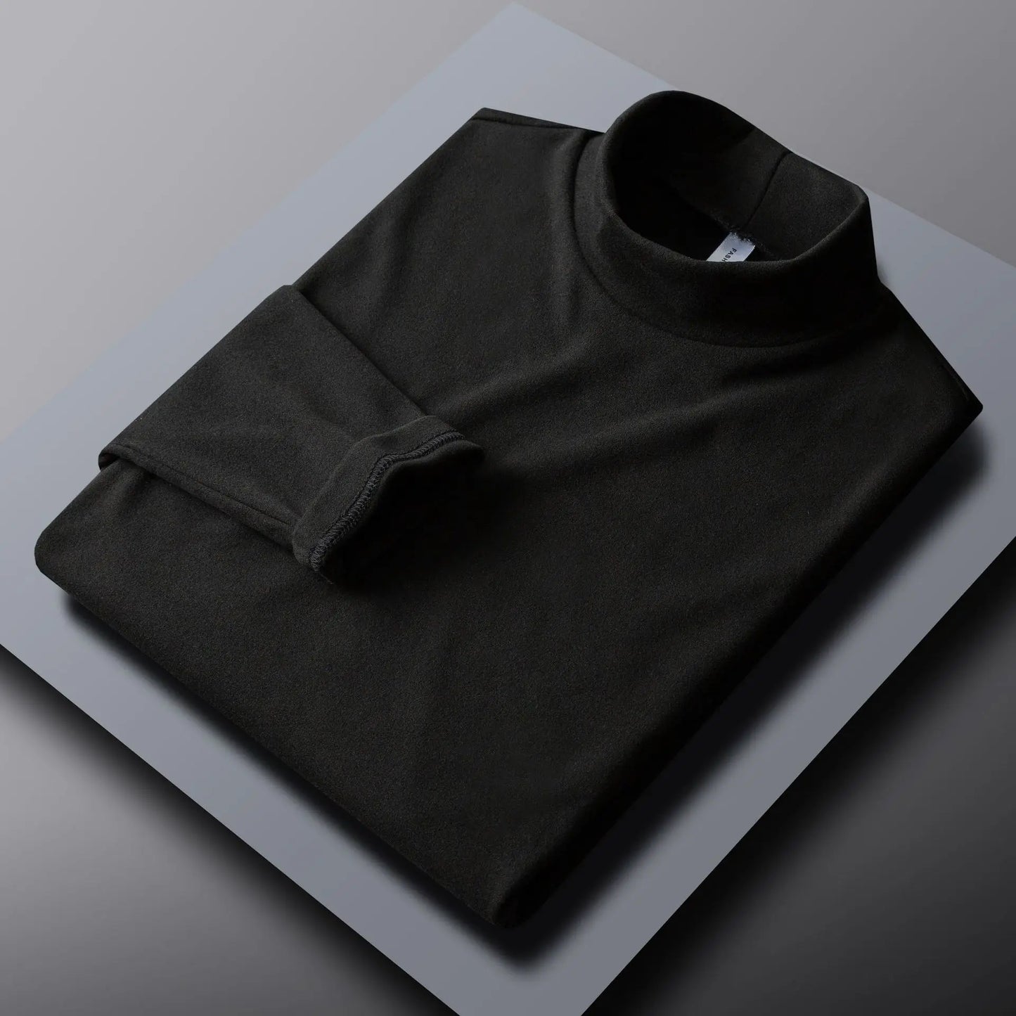 Thermal Underwear Shirt Men V Neck Fleece Sport Tops Long-Sleeved 5XL