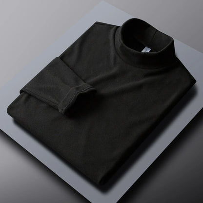 Thermal Underwear Shirt Men V Neck Fleece Sport Tops Long-Sleeved 5XL