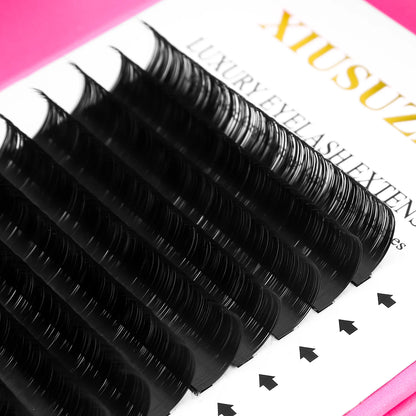 XIUSUZAKI Classic Individual Eyelashes Extensions  Black Classic