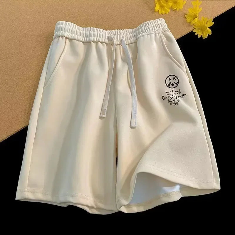 M-8XL Oversized Shorts, Thin Casual Wide Leg Shorts, Versatile Loose Oversized Sports Shorts for Men.