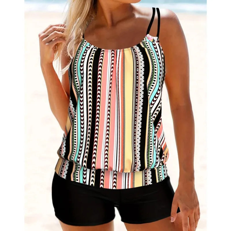 L-5XL Plus Size High Waist Bikini Women's Push Up Large Size 3XL 4XL Swimsuit Swimwear.