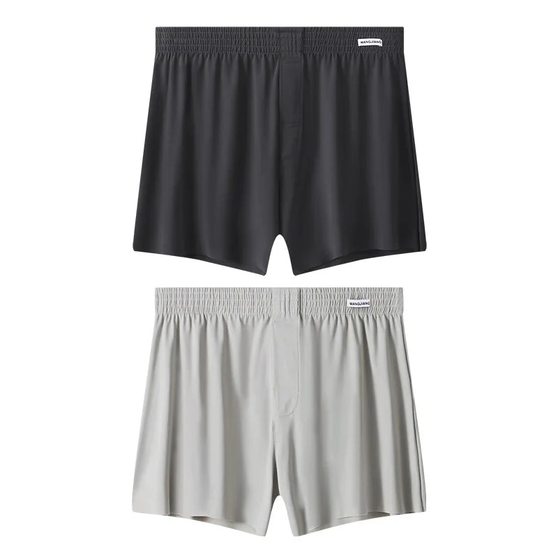 Men Arrow Shorts Ice Silk Underwear Sleepwear Boxers Shorts.