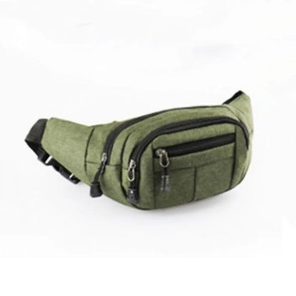 Men's Breast Package Waterproof  Sports Bag  Crossbody Banana Bag