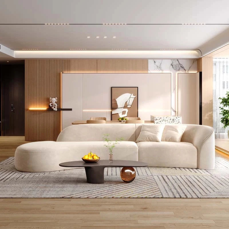 Sectional Modern Living Room Sofas Luxury Relaxing Nordic Elegant Minimalist Sofa Recliner