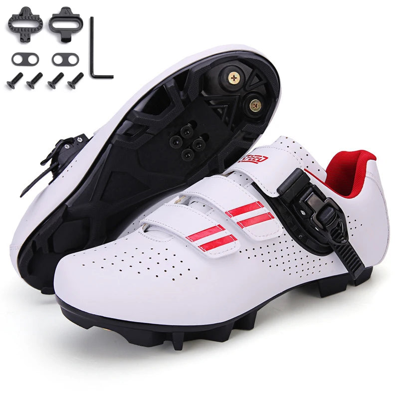 Cycling Shoes Men Sports Shoes  Flat Cleats Bicycle  Footwear