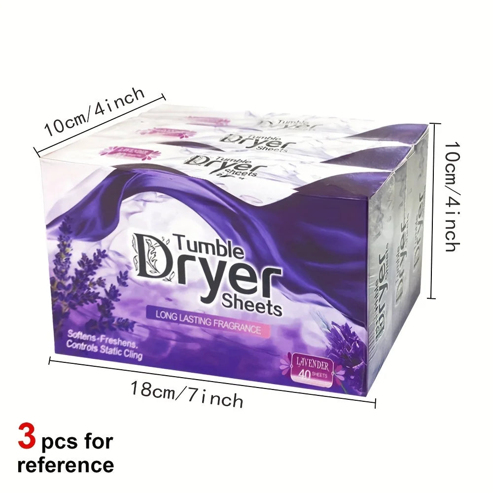 120 Sheets Fabric Softener Dryer Sheets, Ultra Soft Fresh Scent Anti-Static.