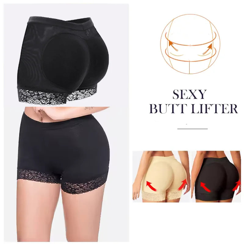 Women Butt Lifter Panty r Padded Underwear Sexy Lift buns, High Waist Faja Tummy Control.