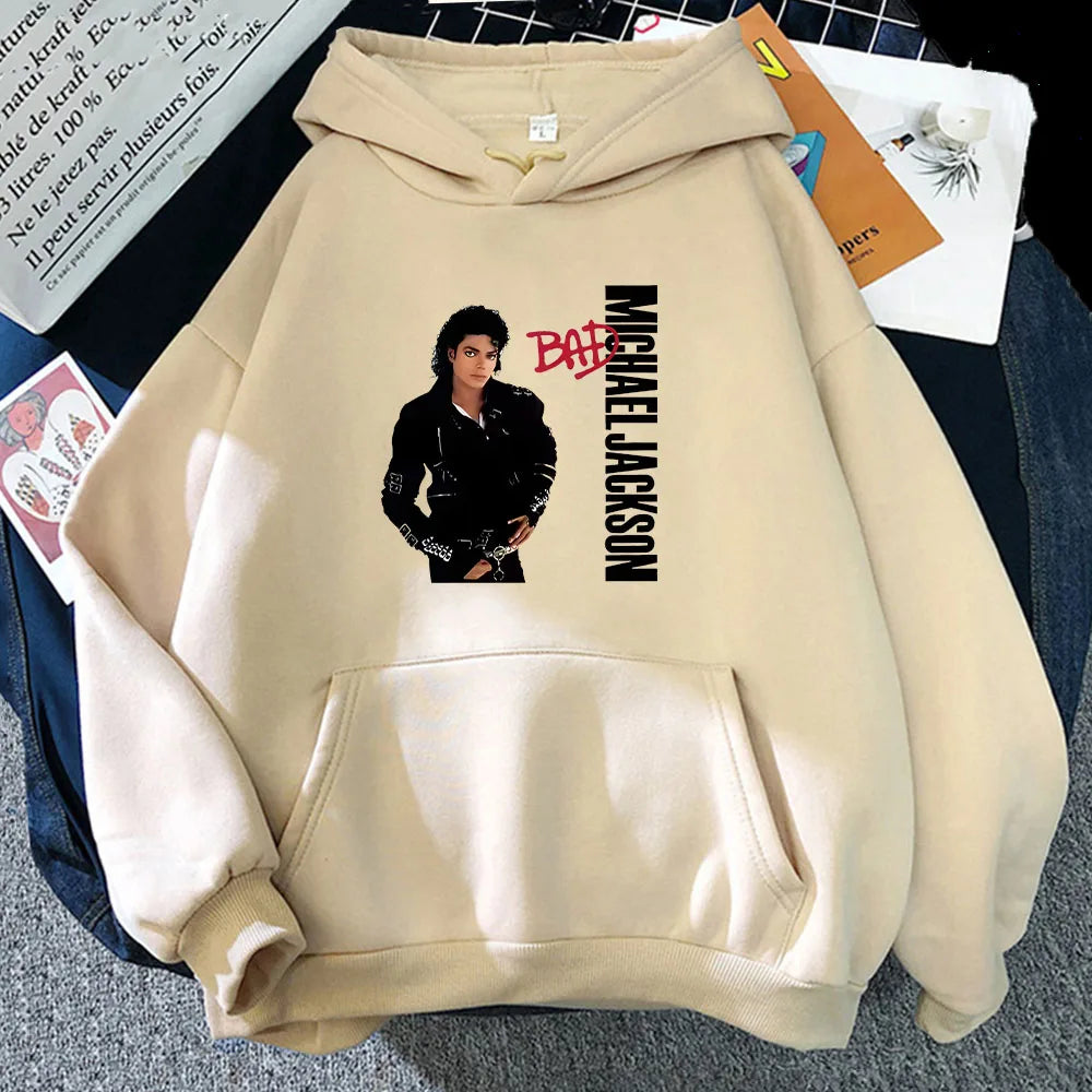 Michael Jackson Graphic Hoodies, Long-sleeved Fashion Sweatshirts for, Boys/girls Unisex Graphic Printing.