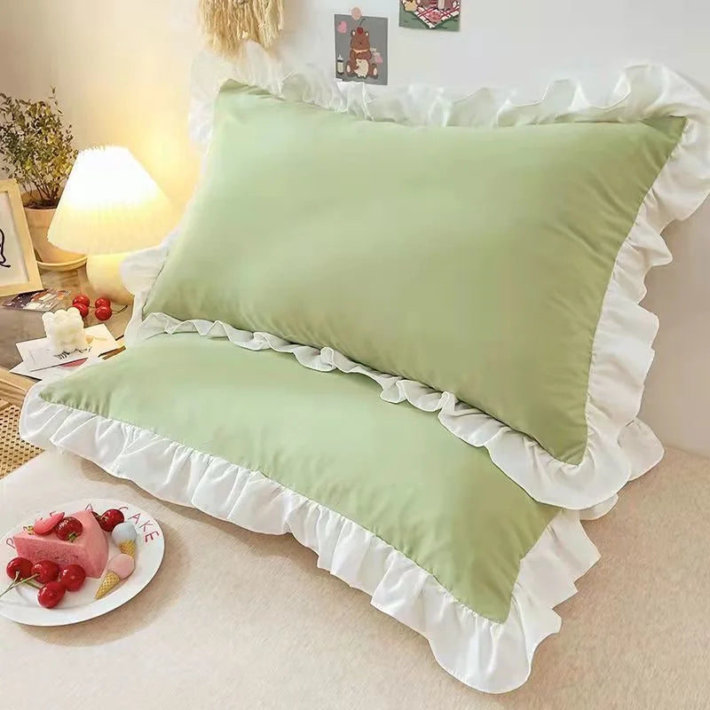 Princess Pillowcases With Ruffles Multiple Sizes, For Adults Kids.