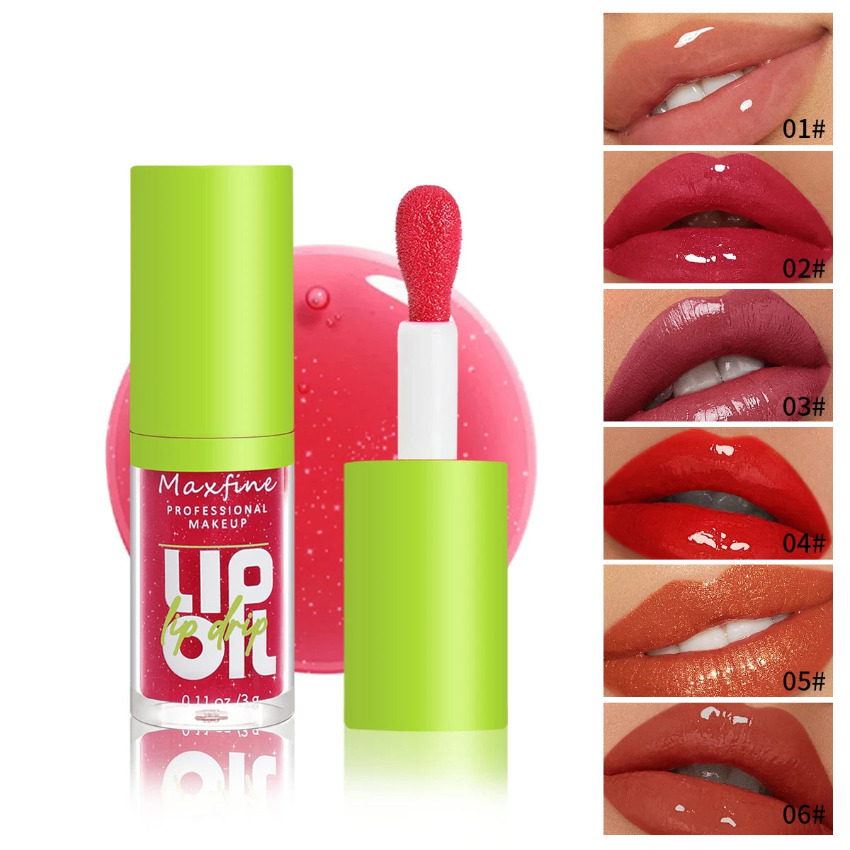 Lip Gloss Waterproof Long-term Moisturizing Non-stick Cosmetics