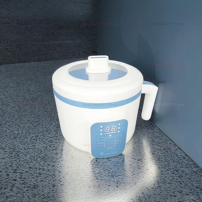 Electric Hot Pot for 1-2 People Multifunction Nonstick Rice Cooker,