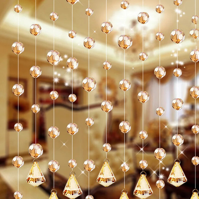 Crystal Glass Bead Curtain European Crystal Bead Curtain.