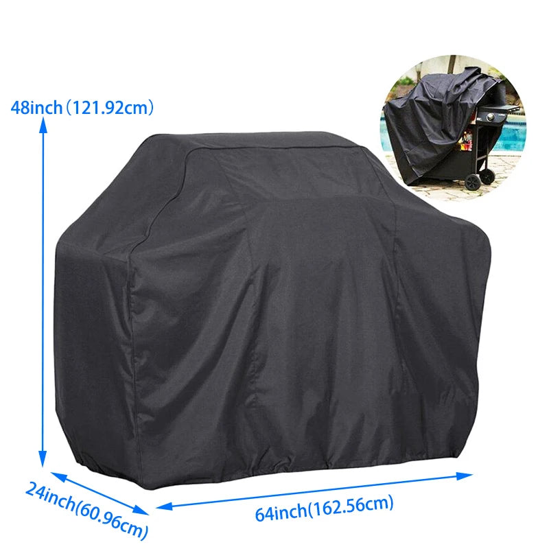 Grill Cover Dustproof Waterproof Weber Heavy Duty , Outdoor  Rainproof Grill Cover Size 12.