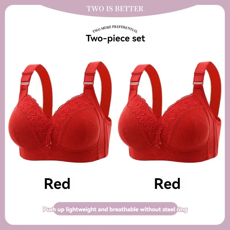 Women Lace Bras, Ultra-Thin Perspective Deep V Bra Plus Size Cup active bra.