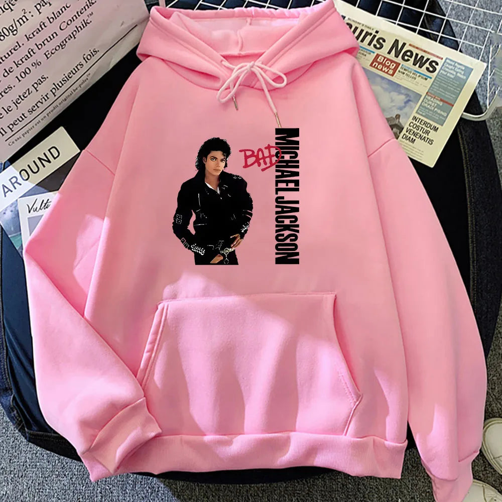 Michael Jackson Graphic Hoodies, Long-sleeved Fashion Sweatshirts for, Boys/girls Unisex Graphic Printing.