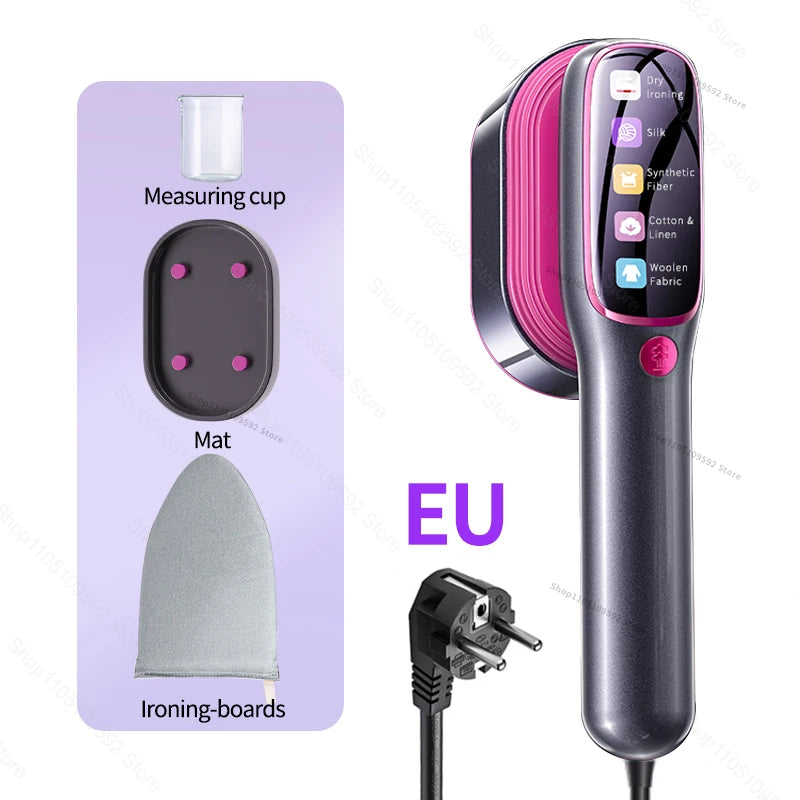 Steam Iron Portable Mini for Clothes Fast Heating Travel Garment .
