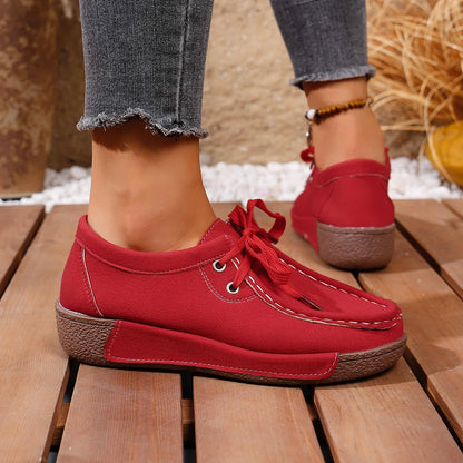 Spring/Autumn Thick Bottom Platform Women Shoes.