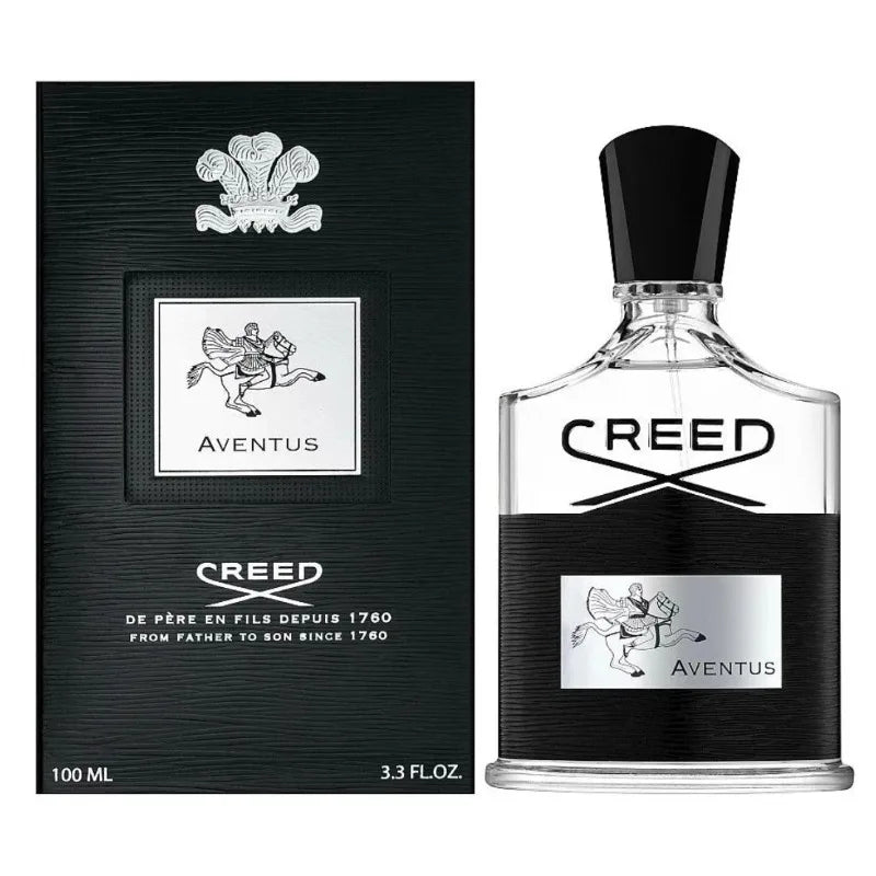 Creed Aventus Silver Mountain Water, Eau de Parfum Spray 100ml Original Perfumes, Lasting Cologne for Men.