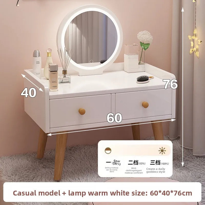 bay window dressing table makeup  cabinet