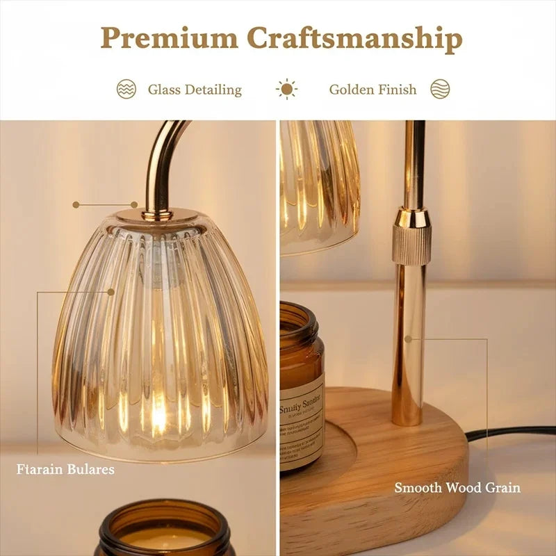 35W Candle Warmer Lamp, Aromatherapy ,Heating Lamp for Romantic Atmosphere.