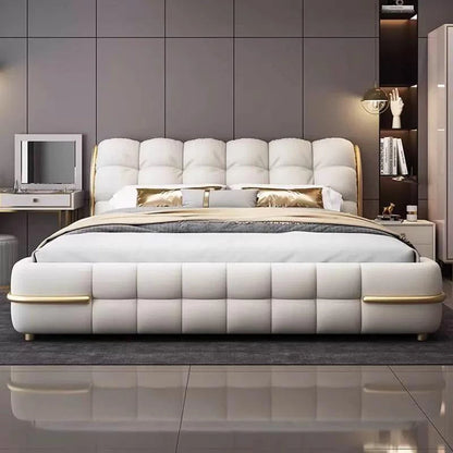 Luxury Unique Bed, Queen Elastic Bedroom Double Bed