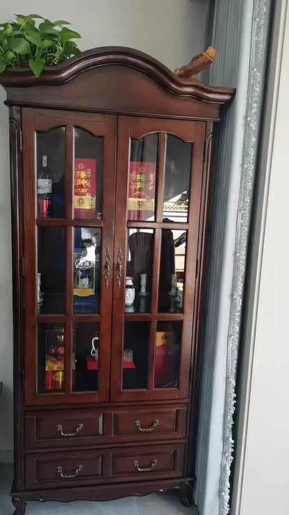 Storage Living Room Cabinets Display  Vintage Glass  Unique Furniture