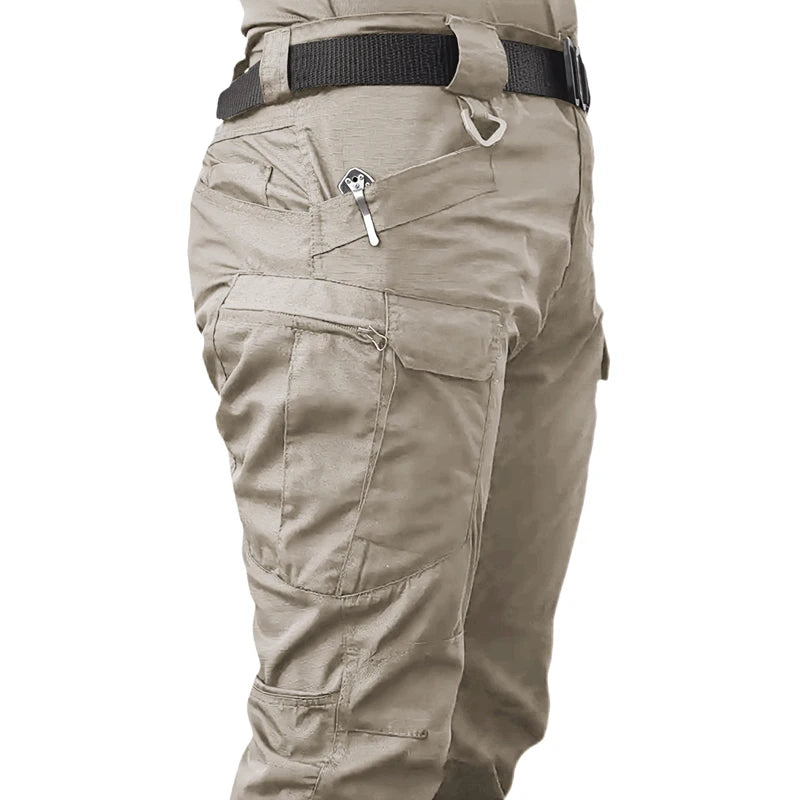 New Tactical Cargo Pants Men Outdoor Cargo Trousers, Multi-pocket Waterproof Pant Autumn Spring Outdoor Workwear Hiking Trousers.